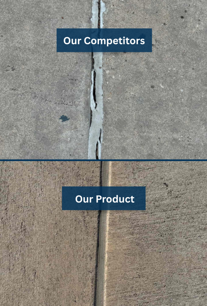 Our Product vs Competitors - Texas Expansion Joints