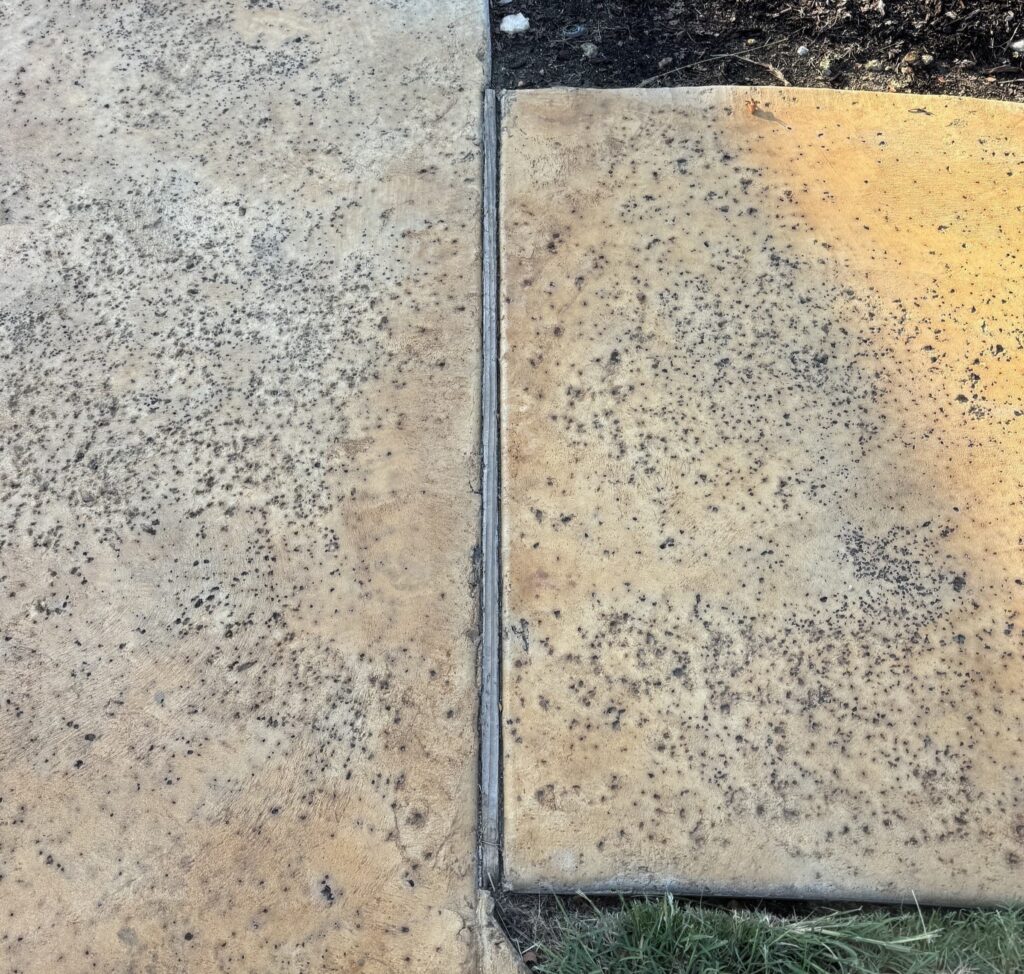 Texas Expansion Joint Rollingwood - Before Replacement