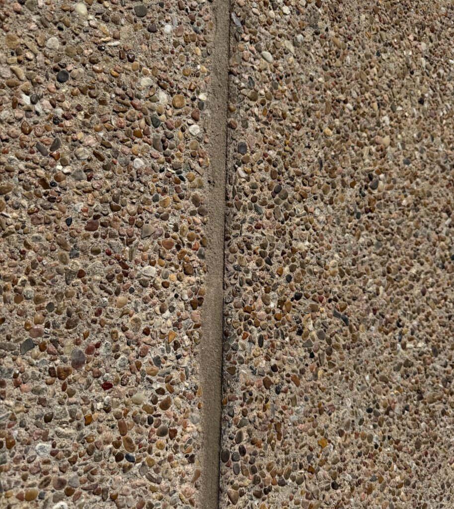 Replaced Sidewalk Expansion Joints | Texas Expansion Joints